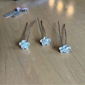 Silver Hairpin Set